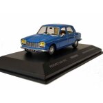Voiture de collection peugeot 204 bleue 1967 au 1 / 43 edition limite 504 pcs