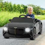 Voiture lectrique enfants 12v bentley avec tlcommande dmarrage lent musique klaxon vitesse rglable ...