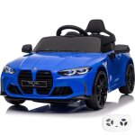 Voiture �lectrique pour enfants 12v - bmw m4 competition - 1 � 4 ans - bleu