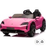Porsche taycan turbo s voiture �lectrique 24v - rose - 2 places - 2 � 6 ans - licence officielle - pneus ...