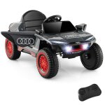 Voiture �lectrique enfant audi 12v avec t�l�commande 24g 2 vitesses faible / �lev�e musique bluetooth ...
