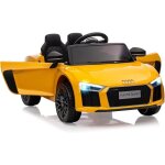 Voiture electrique enfants audi r8 spyder con licenza 12v v�hicule enfant avec suspension 3 vitesses ...