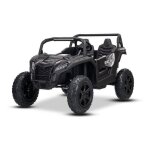 Voiture lectrique enfant buggy 24v 2 places utv xxl noir bluetooth lecteur mp3 entre usb / sd batterie ...