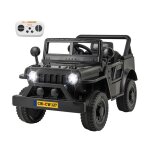 Voiture lectrique enfant costway - tlcommande 2. 4 g - 12v - 3 + ans - effets sonores et lumineux ...
