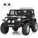 Voiture electrique enfants dreamade 2 places t�l�commande parentale musique lumi�res vitesse haute / ...