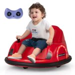 Voiture electrique enfant - goplus - auto - tamponneuse - led clignotantes - connexion sans fil - mode ...