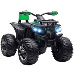 Voiture lectrique pour enfants - homcom - 12 v 5 km / h max. - 4x4 - max. - 4x4 - effets lumineux sonores ...