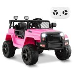 Voiture �lectrique enfants ? jeep - 12v ? t�l�commande - vitesse �lev�e / basse ?d�marrage � une touche ...