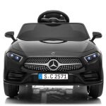 Voiture electrique pour enfants - lalaho - mercedes - benz cls 350 - 90 x 60 x 40 cm - noir