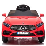 Voiture electrique pour enfants - lalaho - mercedes - benz cls 350 - 90 x 60 x 40 cm - rouge