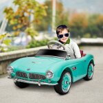 Voiture �lectrique pour enfant licence bmw 507 style r�tro vintage 12v max. 5km / h t�l�commande vert ...