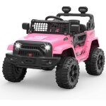 Voiture �lectrique enfant - promiracal - 12v batterie 45ah - moteur s390 - ceinture s�curit� & led - ...