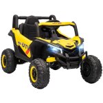 Voiture �lectrique enfants utv - aiyaplay - t�l�commande lumi�res led musique port usb - pp et m�tal ...