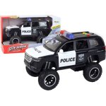 Voiture electrique leantoys - 16936 - v�hicule tout - terrain raptor police noir ouverture de porte lumi�re ...