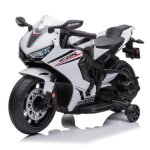 Voiture électrique moto pour enfant honda cbr 1000rr blanc Voiture électrique moto pour enfant honda cbr 1000rr blanc