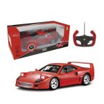 Voiture radiocommande - rastar - ferrari f40 - rouge - pour enfants  partir de 6 ans - intrieur