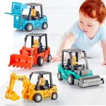 Voiture jouets pour bb tractopelle enfant ensemble de 4 pices grue jouet cadeau garcon fille 1 2 3 ...