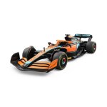 Voiture miniature de course - �chelle 1:24 - m�tal - orange - d�tails fid�les - formule 1 - lando norris ...