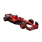 Voiture miniature - bburago - sf - 24 - rouge - 1:18 - charles leclerc