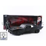 Voiture miniature de collection - jada toys 1 / 18 - batmobile batmobile - the batman 2022 - noir