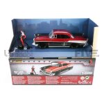 Voiture miniature de collection - jada toys - chevrolet bel air hard top - 1957 - rouge / noir - 1 / ... Voiture miniature de collection - jada toys - chevrolet bel air hard top - 1957 - rouge / noir - 1 / ...