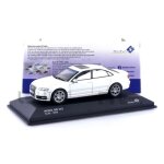 Voiture miniature de collection - solido 1 / 43 - audi s8 (d3) - blanc - 14 ans et plus