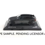 Voiture miniature de collection - solido - bmw new m5 touring (g61) 2024 - frozen deep grey - �chelle ...