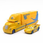 Voiture pixar cars 3 - ramrez - foudre mcqueen cruz ramirez storm jackson mack - jaune