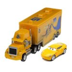 Voiture pixar cars 3 - ramrez - foudre mcqueen cruz ramirez storm jackson mack - jaune