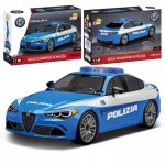 Voiture de police - cobi - alfa romeo giulia quadrifoglio - 93 pcs - 1:35 - mixte