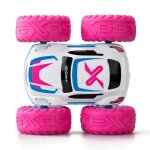 Voiture radio commande - exost - formula 360 cross amazone - lumires led - double face - 6 ans et plus ...