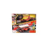 Voiture radiocommand�e maisto tech circuit formule 1 avec accessoires de piste ferrari 2024