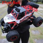 Voiture rc 1 / 12 - 4wd - haute vitesse - 2. 4 ghz - rouge - 37cm