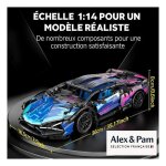 Supercar technic 1:14 ? voiture de course 1314 pcs mod�le � construire compatible maquette moc enfant ...