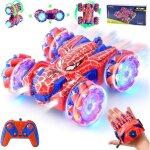 Voiture telecommand� enfant 2. 4ghz 360�rotation jouet de cascade rc avec commande manuelle 4wd rc car ...
