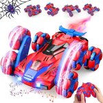 Voiture telecommand� enfant 6wd jouet enfant 3 - 12 ans avec lumi�re ledmusique et spray monster truck ...