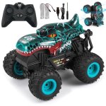Voiture t�l�command�e monster truck 1:20 rc tout terrain avec led musique et 360�rotation cadeau enfant ...
