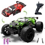 Voiture t�l�command�e rc enfants 4 - 6 ans camion monstre 1:18 � double coque