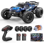 Voiture t�l�command�e tout terrain - 1:14 �tanche 4x4 40 km / h - 2 batteries 1300mah et 2 jeux de pneus ...