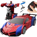 Voiture télécommandée transformable pour garçons de 4 à 12 ans 24 ghz échelle 1:18 robot transformable ... Voiture télécommandée transformable pour garçons de 4 à 12 ans 24 ghz échelle 1:18 robot transformable ...