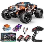 Voiture t�l�command�e yeshin 118 camion tout - terrain 40 + mph �tanche 4wd violet