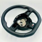 Volant aplati multifonction cuir audi a3 a4 a5 a6 a7 q5 volant reconditionn�