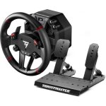 Volant de course avec base + p�dalier - thrustmaster - t598 p - moteur direct axial drive - pc ps4 ps5 ...
