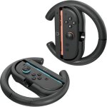Volant de course - venom - joy - con nintendo switch 2 - noir