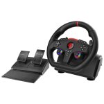 Volant superdrive 270 gt - volant de course led double sticks rotation 270 pdales et palettes. switch ...