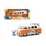 Volkswagen bus w / stitch figure orange hollywood rides 1961 1 / 24