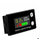 Voltmètre lcd batterie 8v - 100v - compatible plomb - acide / lithium 12v / 24v / 48v - précision automobile ... Voltmètre lcd batterie 8v - 100v - compatible plomb - acide / lithium 12v / 24v / 48v - précision automobile ...