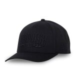 Vondutch casquette baseball rock homme - baseball - noir - visi�re arrondie