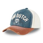 Vondutch casquette trucker xavier homme - baseball - rouge bleu blanc - visi�re arrondie