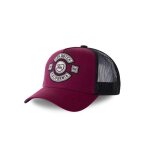 Vondutch casquette trucker avec filet biker homme - trucker - filet rigide - rouge noir beige - visi�re ...
